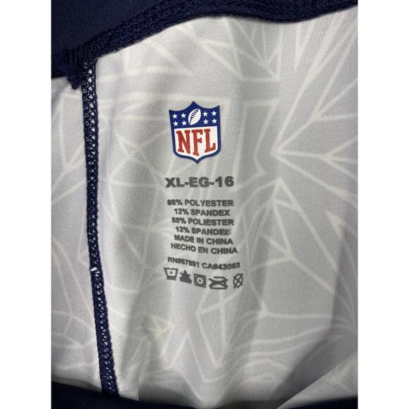 Nfl Team Apparel Denver Broncos Leggings Football Youth Girls XL 16 Graphic - Picture 7 of 7